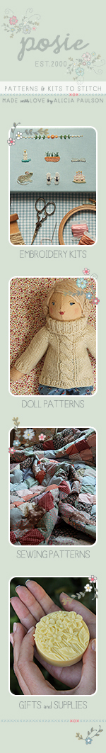 Posie: Patterns and Kits to Stitch by Alicia Paulson