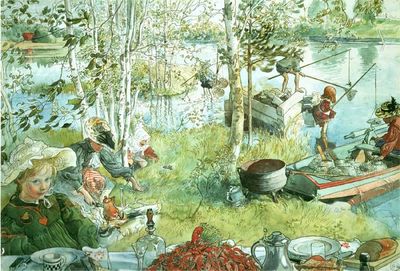 Crayfishing