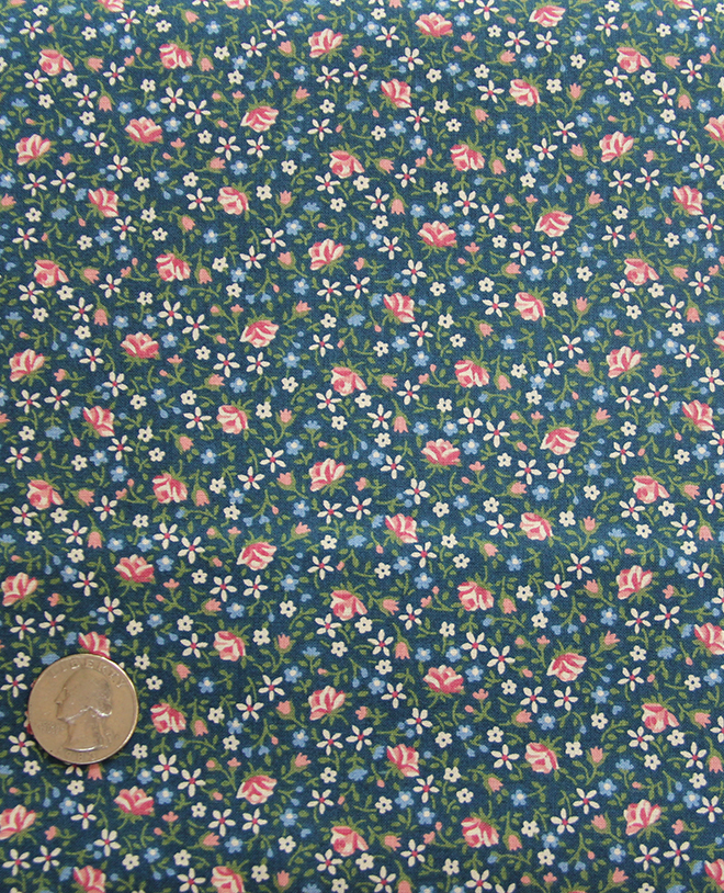 BluewithRosesandDaisies