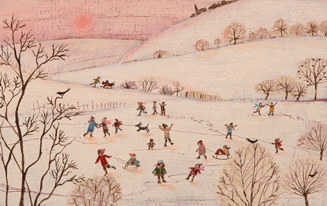 ChildrenPlayinginSnowLucyGrossmith ChildrenPlayinginSnowLucyGrossmith